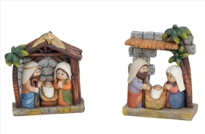 NATIVITY SET POLY 2