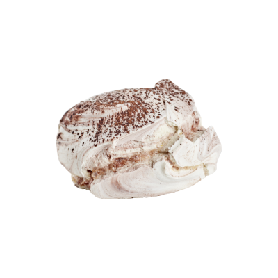 Flower & White Meringue Cloud - Chocolate 70g