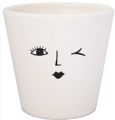 Face planter cheeky House Plant Pot 7cm x 7cm