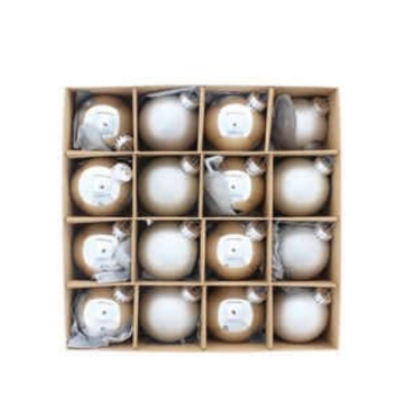 Silver Glass Balls