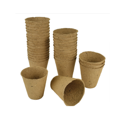 Gro-Sure Fibre Pots Round 8cm 12pk