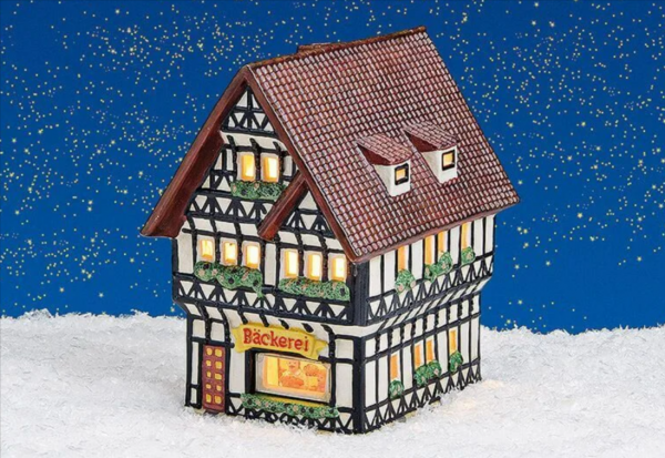 Christmas Village House - Baeckerei