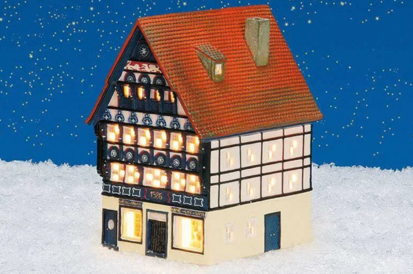 Christmas Village House - Lighthouse -Porcelain