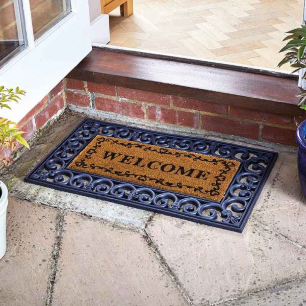 Welcome Decoir Insert Coir Door Mat