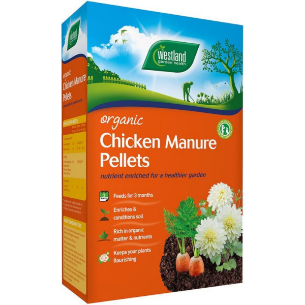 Organic Chicken Manure Pellets - Box