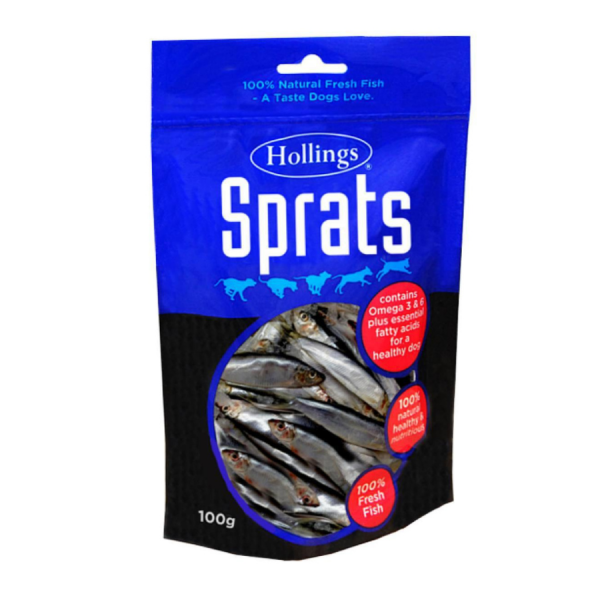 Hollings Sprats 100g