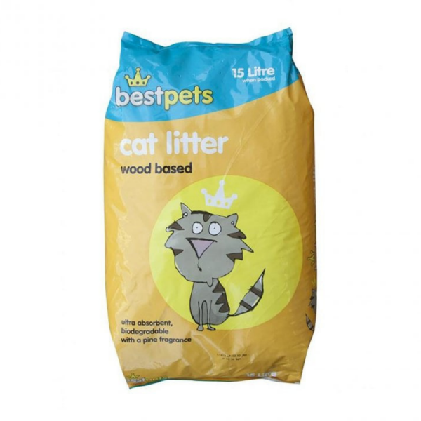 Wood Pellet Cat Litter - Handy Bag