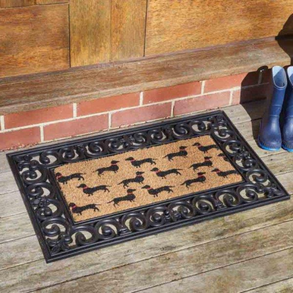 Dogs! Insert Coir Door Mat