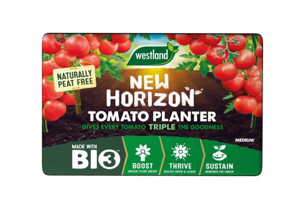 New Horizon Tomato 2 Plant Planter Grow Bag Peat Free
