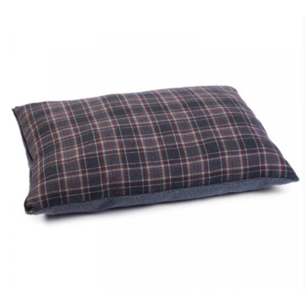 Plaid Pillow Mattress - M