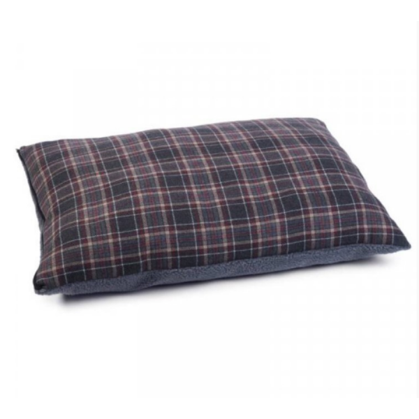 Plaid Pillow Mattress - L
