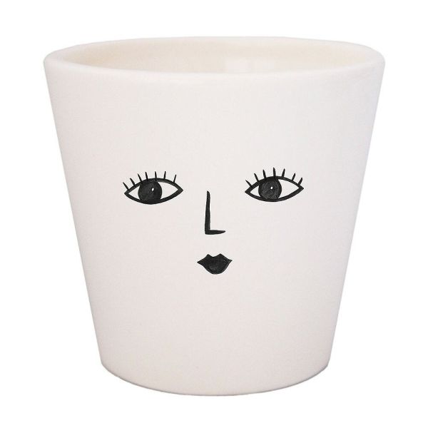 Face Planter Wakey Plant Pot - 10 x10cm