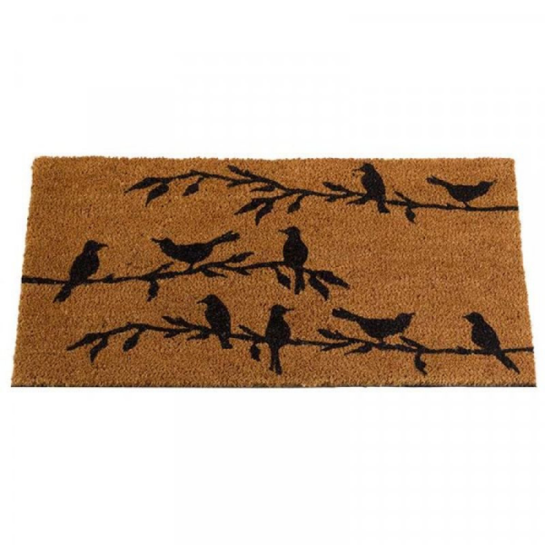 Bird Song Coir Door Mat