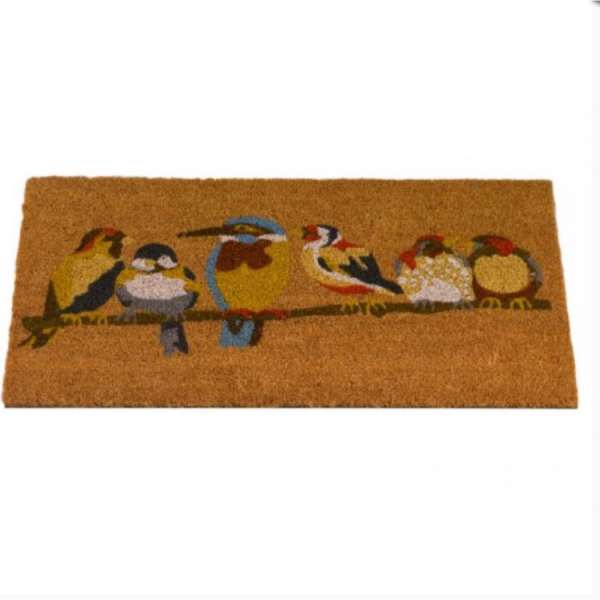 Feathered Friends Coir Door Mat