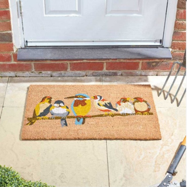 Feathered Friends Coir Door Mat