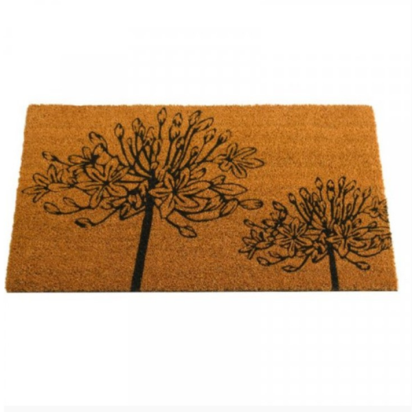 Lily of the Nile Coir Door Mat