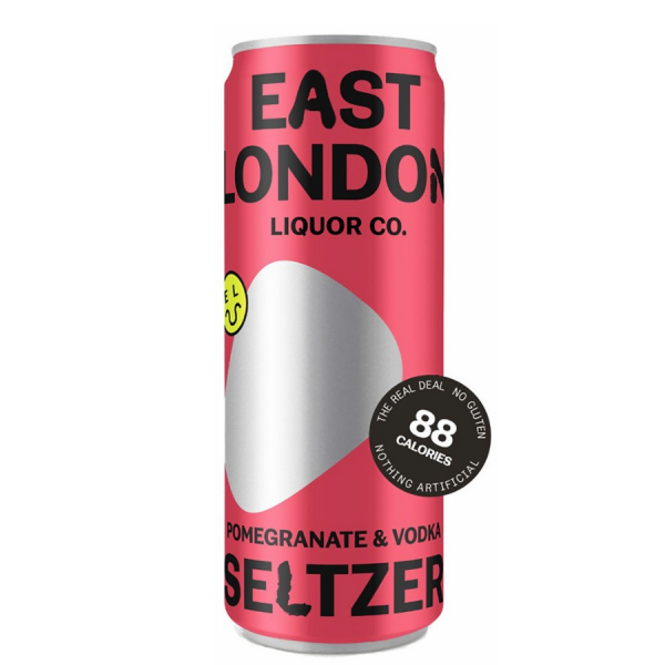 East London Liquor Co. Pomegranate & Vodka Seltzer
