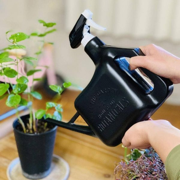 Time Concept Houseplant Sprayer Can - Black