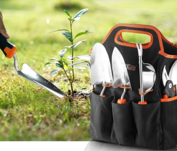 7 Piece Stainless Steel Heavy Duty Garden Tools Set