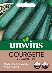 Unwins  Courgette Zucchini F1 Seeds