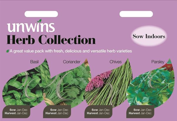 Unwins Herb Collection Pack - Seeds