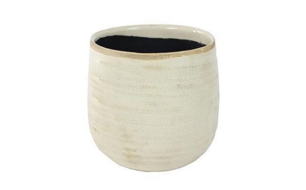 Houseplant Pot Como ivory  8cm x 7cm