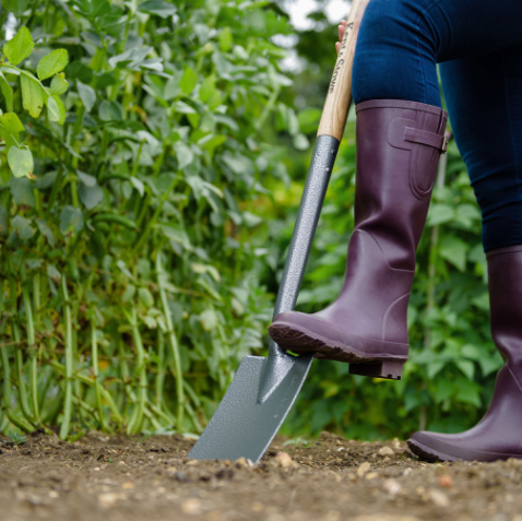 Kent & Stowe Carbon Steel Border Spade