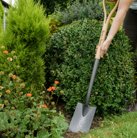 Kent & Stowe Carbon Steel Border Spade