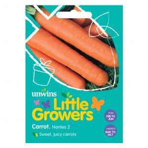Unwins Carrot Nantes 2 Seeds