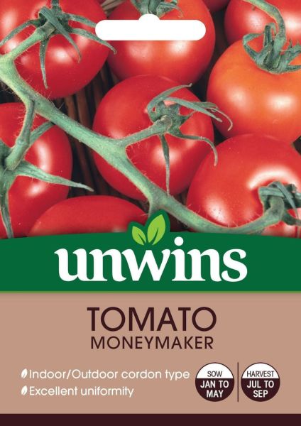 Unwins Tomato (Round) Moneymaker - 50 Seeds