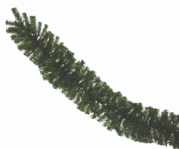  Green Garland With Mixed Tips