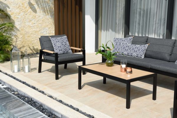 Panama Dark Sofa Set