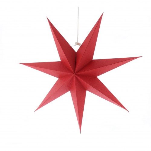 Red Paper Foldable Star-48cm