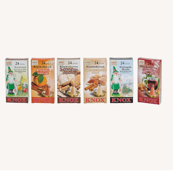 Christmas Incense Cones - Pack of 24