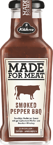 Made For Meat Smoked Pepper BBQ Sauce - 235ml