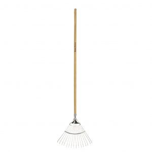 Kent & Stowe Stainless Steel Long Lawn and Leaf Rake