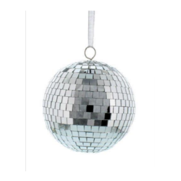 Silver Mirror Ball