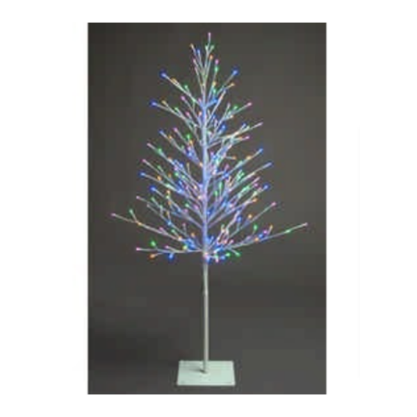 Lit 3D Twig Tree - Multi Pastel-90cm