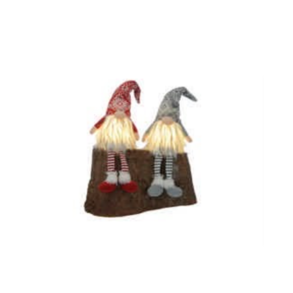 Battery Operated Lit Dangly Legs Skandi Gonk