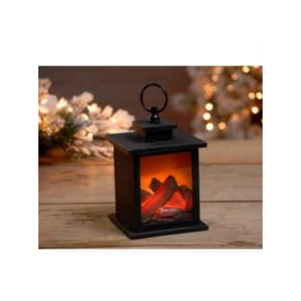 Fireplace best sale led lantern
