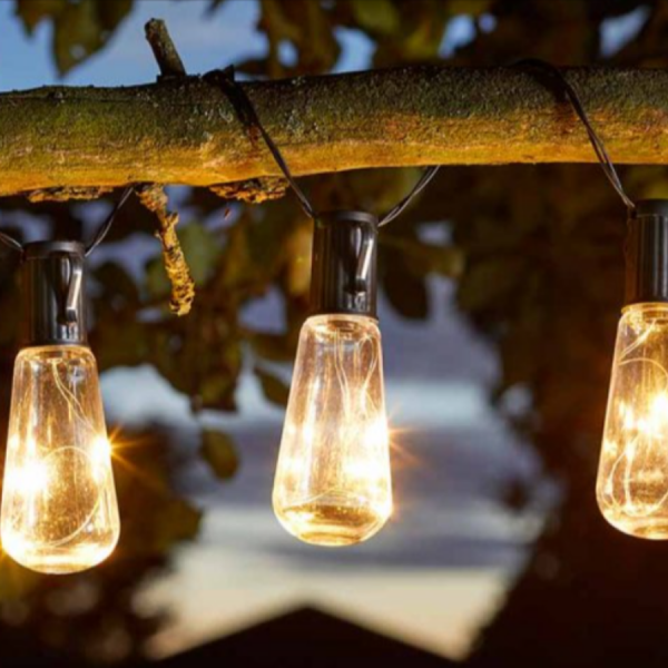 SMA Eureka! Vintage Solar String lights x 10