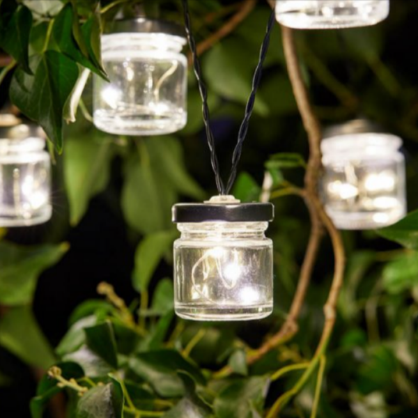 Firefly Jars String Lights - 10 Jars
