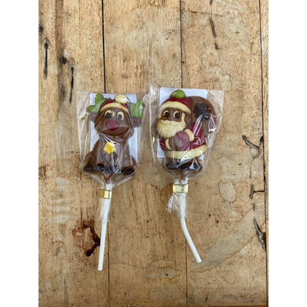 Chocolate Lollipops Santa / Reindeer