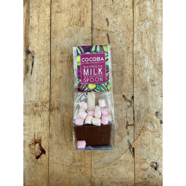 Marshmallow Milk Hot Chocolate Spoon