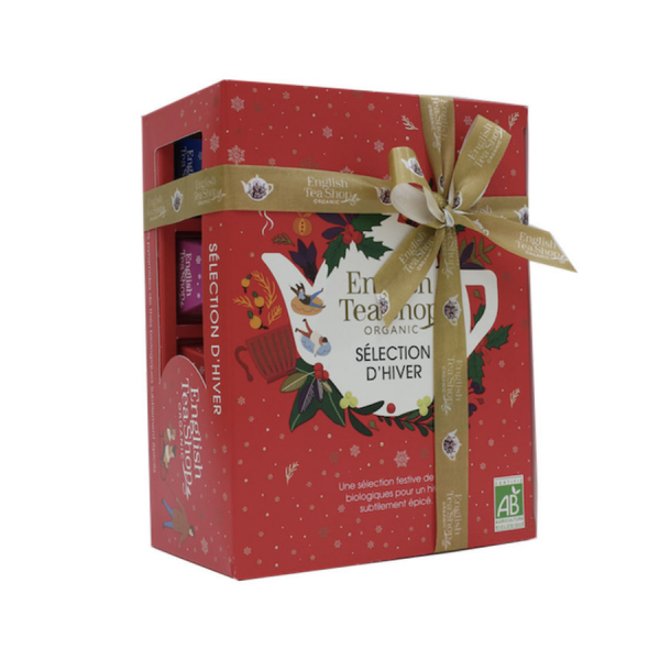 Holiday English Tea Collection 12 Pyramid Tea Bags