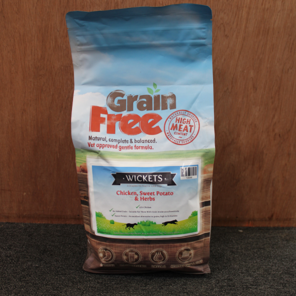 Wickets Grain Free Adult Chicken & Sweet Potato Large Bag