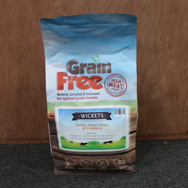 Wickets Grain Free Adult Turkey & Sweet Potato Large Bag