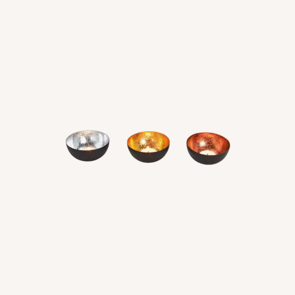 Metal Tealight Bowl