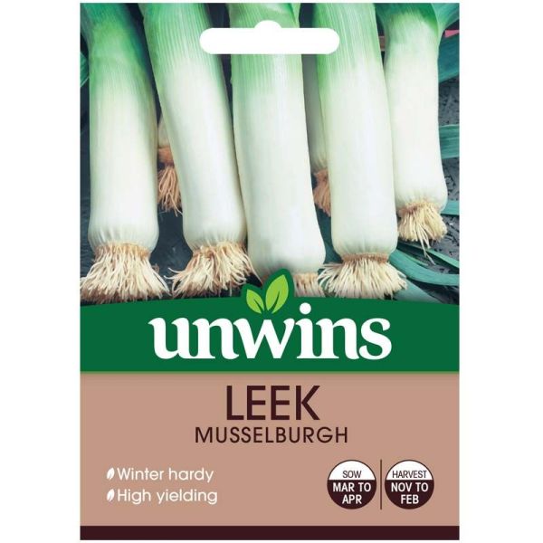 Unwins Leek Musselburgh Seeds