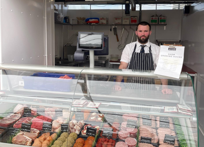 Meet our new butcher at Stone Cross!